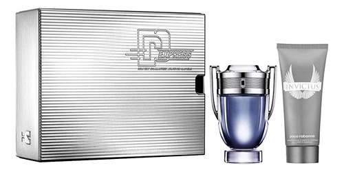 Estuche Paco Rabanne Invictus Edt 50ml+ 100ml Shampoo Hombre