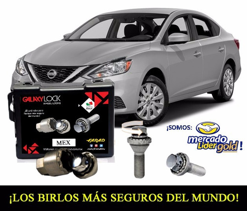 Galaxy Lock Birlos D Seguridad Sentra Mt 2018 Envió-gratis