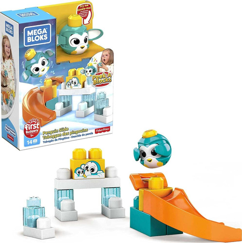 Tobogan De Panda 14 Pz First Builders Mega Bloks Panda Slide