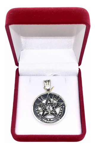 Imagen 3 de 5 de Medalla De Plata Tetragrámaton