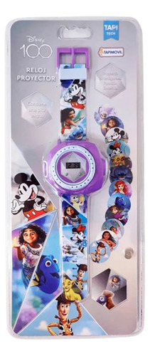Reloj Digital Linterna Proyector Disney Infantil Niños