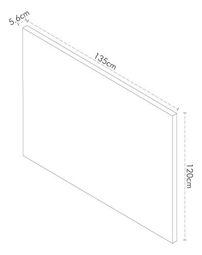 Cabecera Flotante Matrimonial Moderna Para Recámara Color Avellana