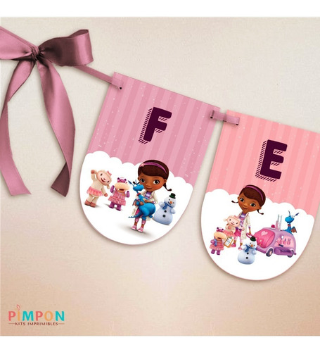 Kit Imprimible Doctora Juguetes - Personalizado