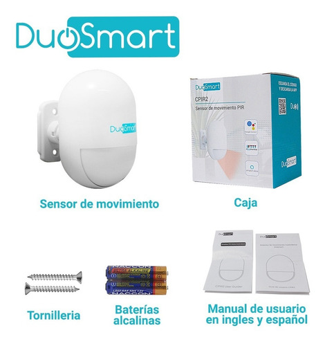 Imagen 2 de 5 de Sensor Movimiento Cepir2 Duosmart Paneles B20 C10 C20 Y C30