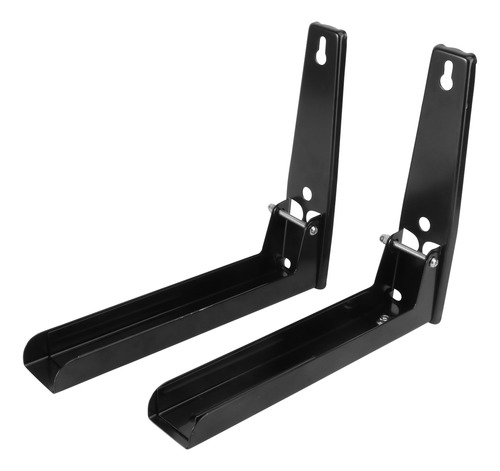 Estante De Pared Retráctil De Acero Inoxidable Negro Para Mi