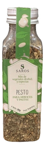 Mix Vegetales Deshidratado Saros Pesto X 30gr 