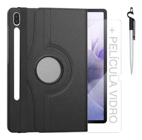 comprar Capa Giratória P\u002F Galaxy Tab S7 Fe   Película Vidro   Caneta