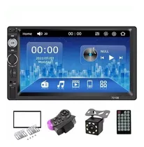 Comprar Reproductor Pantalla 7 Bluetooth Aux Usb Doble Din Mp5 Mp3