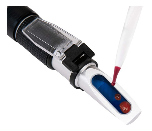 Imagen 4 de 5 de Refractometro Para La Elaboracion De Vino De Uva Alchol Brix