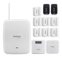Comprar Kit Alarme Amt 8000 Wifi 7 Sensores Magnéticos Intelbras