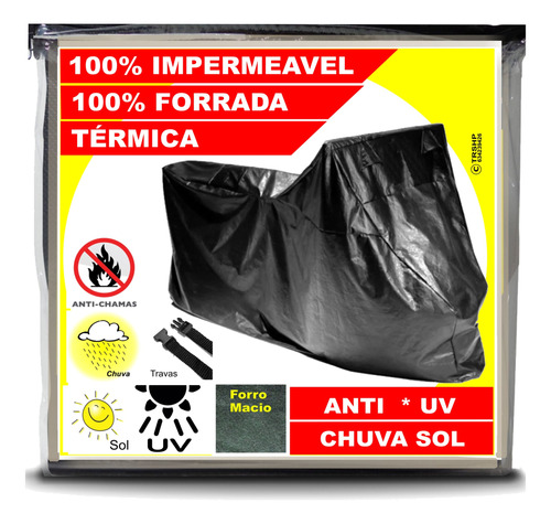 Capa Para Cobrir Moto Honda Nc * 750 Anti Uv * Térmica