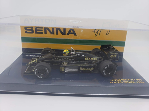 Lotus Renault 98t Ayrton Senna 1986 1!/43 Minichamps