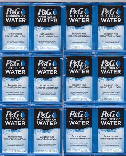P&g Purifier Of Water Paquetes De Purificador De Agua Portti