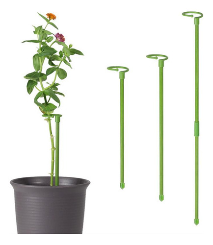 6x Estacas De Soporte Para Plantas Marco De Soporte Fijo