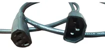 Comprar Cable Ups Interlock Macho Hembra 10a Apc 1 Metro Cable 3x1mm