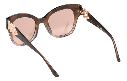 Lentes De Sol Mujer Inyectado Forma Mariposa Gu7596 Guess