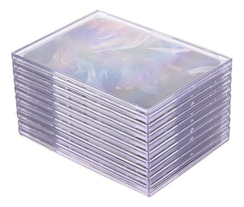 Cards Sleeves Top Loaders 10 Protectores De Tarjetas De Plás