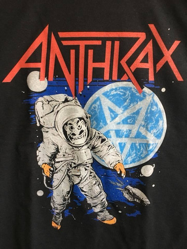 Anthrax - Moon - Metal - Polera- Cyco Records