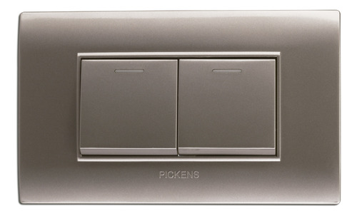 Interruptor/conmutador Doble 3way Plata Pickens