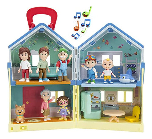 Cocomelon Deluxe Family House Play Juego Con Música Y Sonido