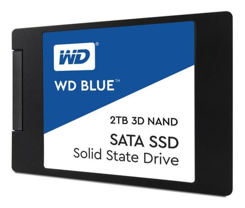 Imagen 2 de 3 de Disco sólido interno Western Digital WDS200T2B0A 2TB azul