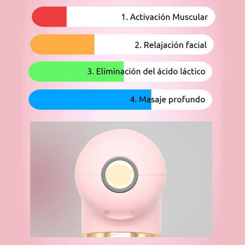 Mini Pistola De Masaje Muscular Recargable De 4 Velocidades