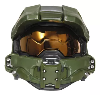 Halo Master Chief - Casco Iluminado Para Niño, Color Verde