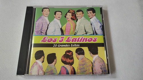 Cd Los 5 Latinos 20 Grandes Exitos Original  