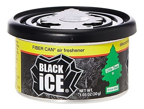 Ambientador Little Trees Black Ice 4 Pack