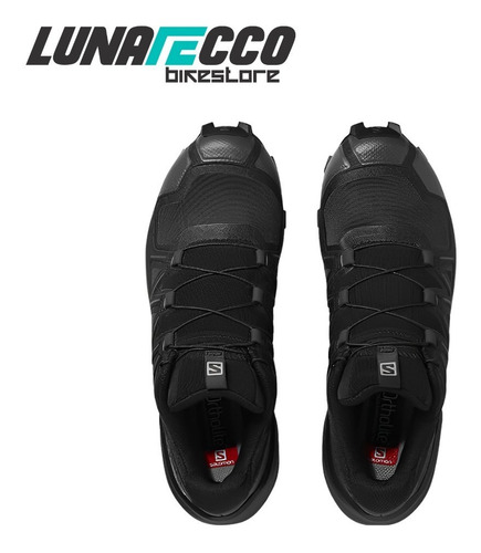 Tenis Negro Salomon Speedcross Dama Trail Senderismo