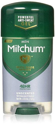 (pack De 4) Mitchum De Gel Antitranspirante Desodorante Sin 