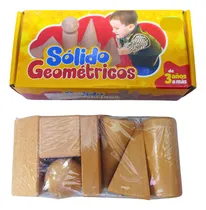 Comprar Didácticos Solido Geométricos En Bloques De Madera