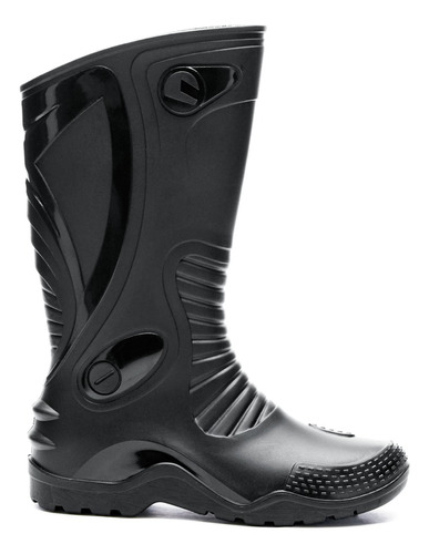 Botas Para Motociclistas Caucho 100% Impermeables