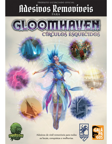Gloomhaven: Círculos Esquecidos - Adesivos Removíveis