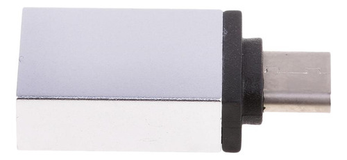 A Usb3.0 Adaptador Soporte Otg De Sincronización De Plata