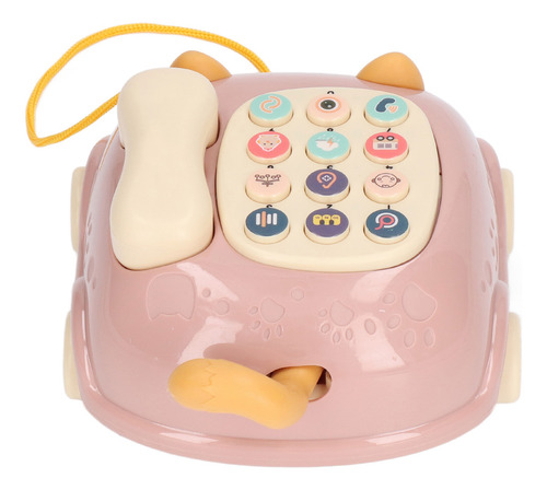 Teléfono De Juguete Musical Para Bebés Pequeños, Simulan Lla