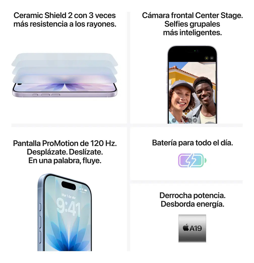 Apple iPhone 17 (512 GB) - Negro