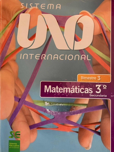 Matemáticas - 3° Secundaria Bimestre 3