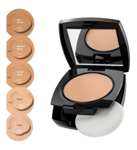 Base De Maquillaje Crema Flawless 3 En 1  Avon True Fps 15