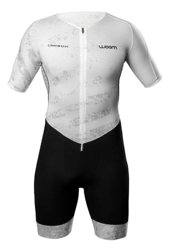 Macaquinho Triathlon Woom Carbon Storm Ice Masculino 2023