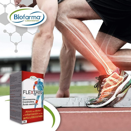 Glucosamina Flextrin Oral Frasco Con 180 Comprimidos