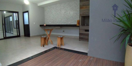 Imagem 13 de 27 de Casa 3 Dormitórios À Venda, 219 M², Condomínio Mont Blanc Em Sorocaba/sp - Ca0524