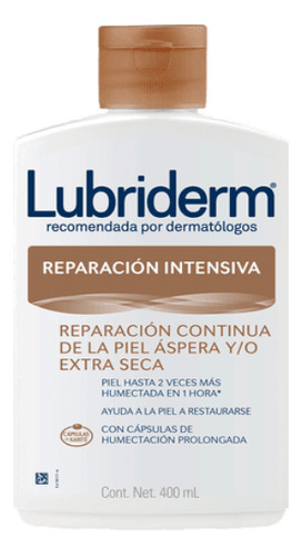 Crema Lubriderm Reparacion Intensiva 400 Ml