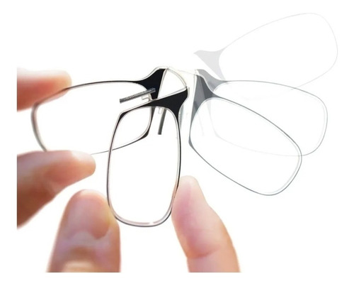 Lentes Thin Anteojos Gafas Optics Apoyo En Nariz Universal