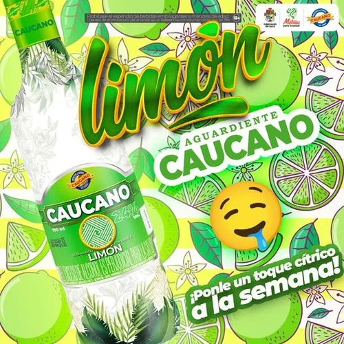 El Mejor Aguardiente Del Mundo Caucano L - mL a $91