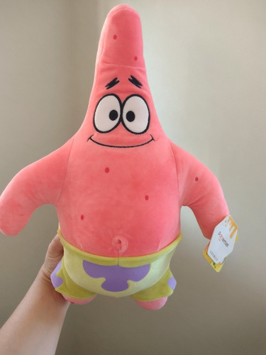 Peluche De Patricio De Bob Esponja 35 Cm Nuevo Con Etiquetas