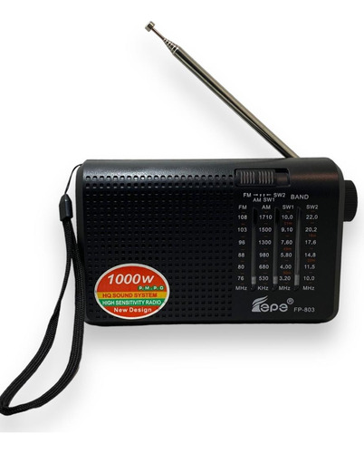 Radio Portatil Recargable