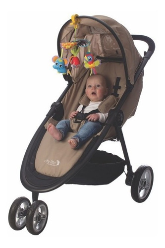 Sonajero Colgante Cunero Playgro Onthego Stroller Mobilefull