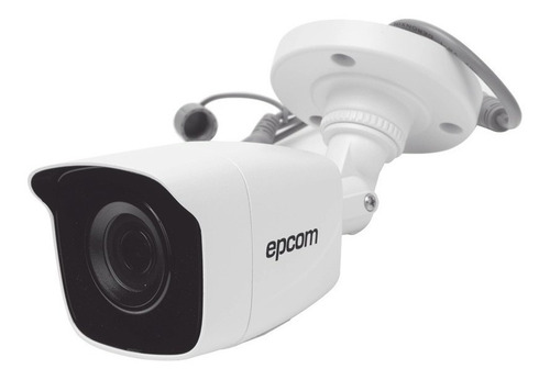 Epcom Cámara Metalica de seguridad B8-TURBO-G2W 2.8mm Turbo HD con resolución de 2MP Gran Angular 103° IR Inteligente Para Vision Nocturna Ideal Para Uso Exterior