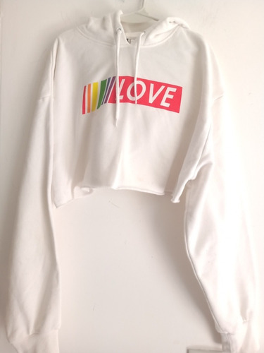 Buzo Divided H&m Corto Talle Xs Teen In Love Outlet